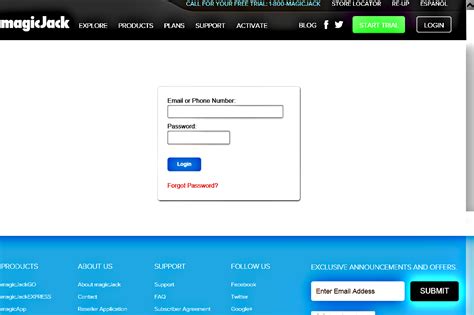 magicJack Login.